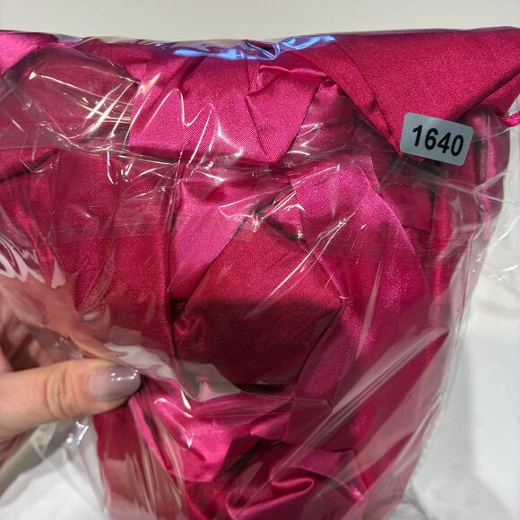 Alieva Fuchsia Strapless Cocktail Dress Sz Medium - Picture 10 of 10